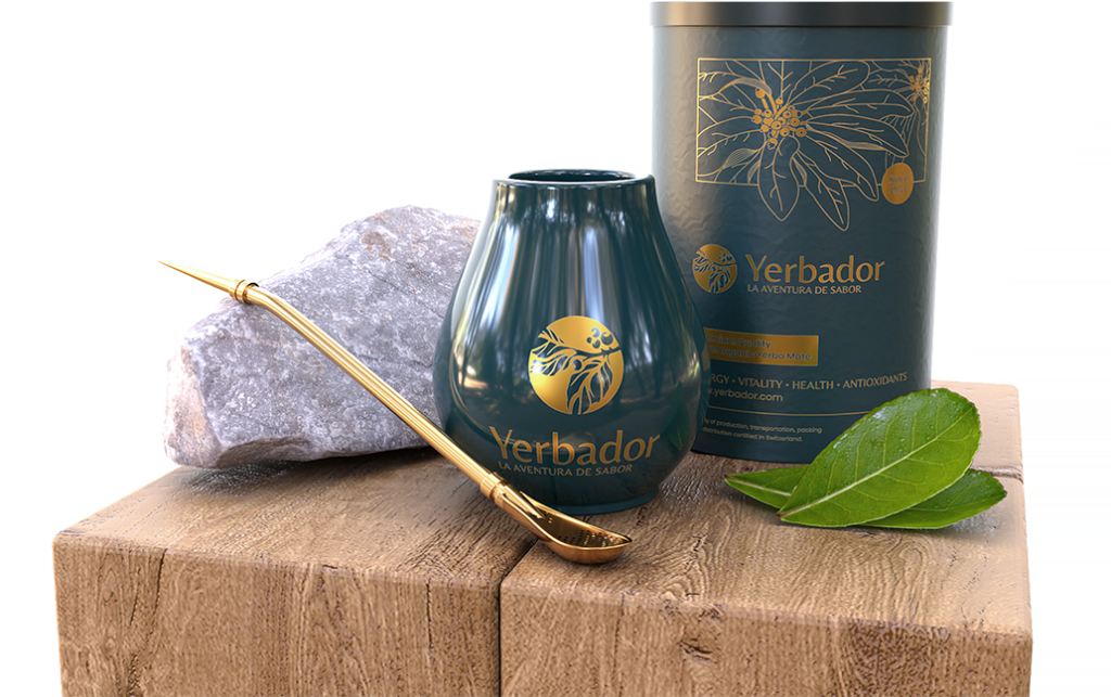 Preznetacja produktu Yerba mate + matero + słomka