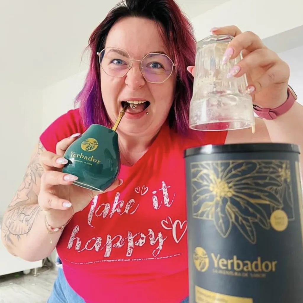 Podczas picia yerba mate - mama na obrotach