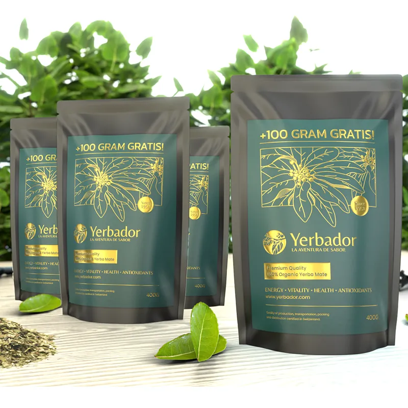 4 paczki yerba mate