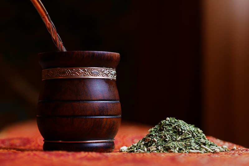 Yerba mate susz i matero