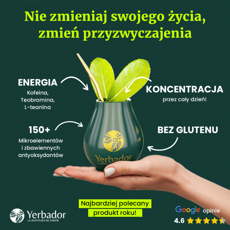  5 Powodów, Dlaczego Warto Pić Yerba Mate – Odkryj Sekret Energii i Zdrowia!🌿