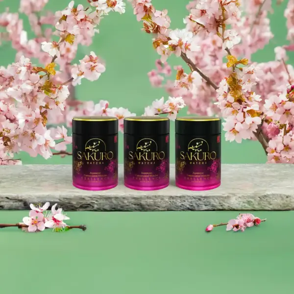 Sakuro Matcha 3× puszka Excellence 40g