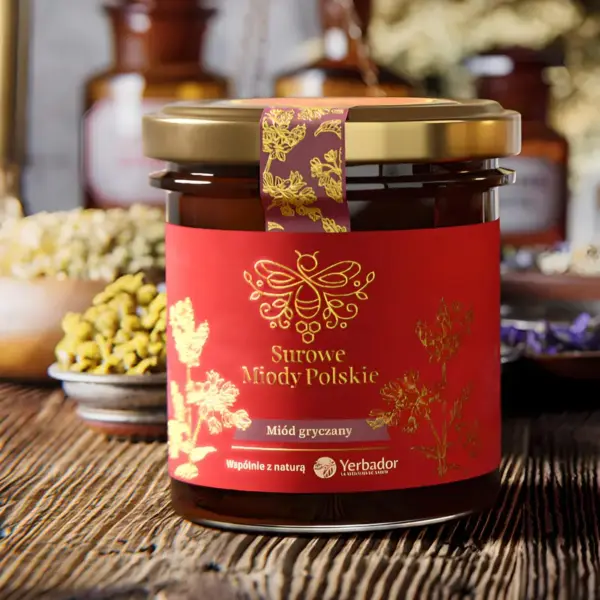 Surowy Miód Gryczany - Porywająca i upojna podróż - 400g