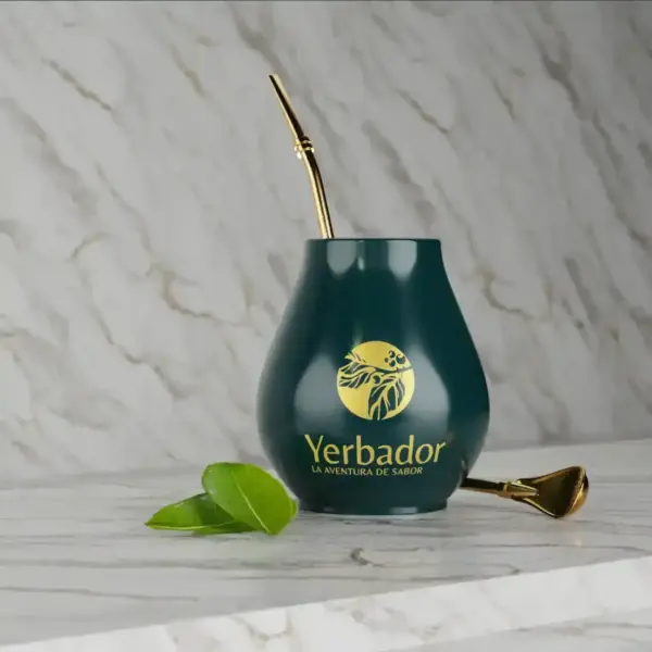 CERAMICZNE MATERO YERBADOR PRO 2 – SZMARAGDOWA ZIELEŃ